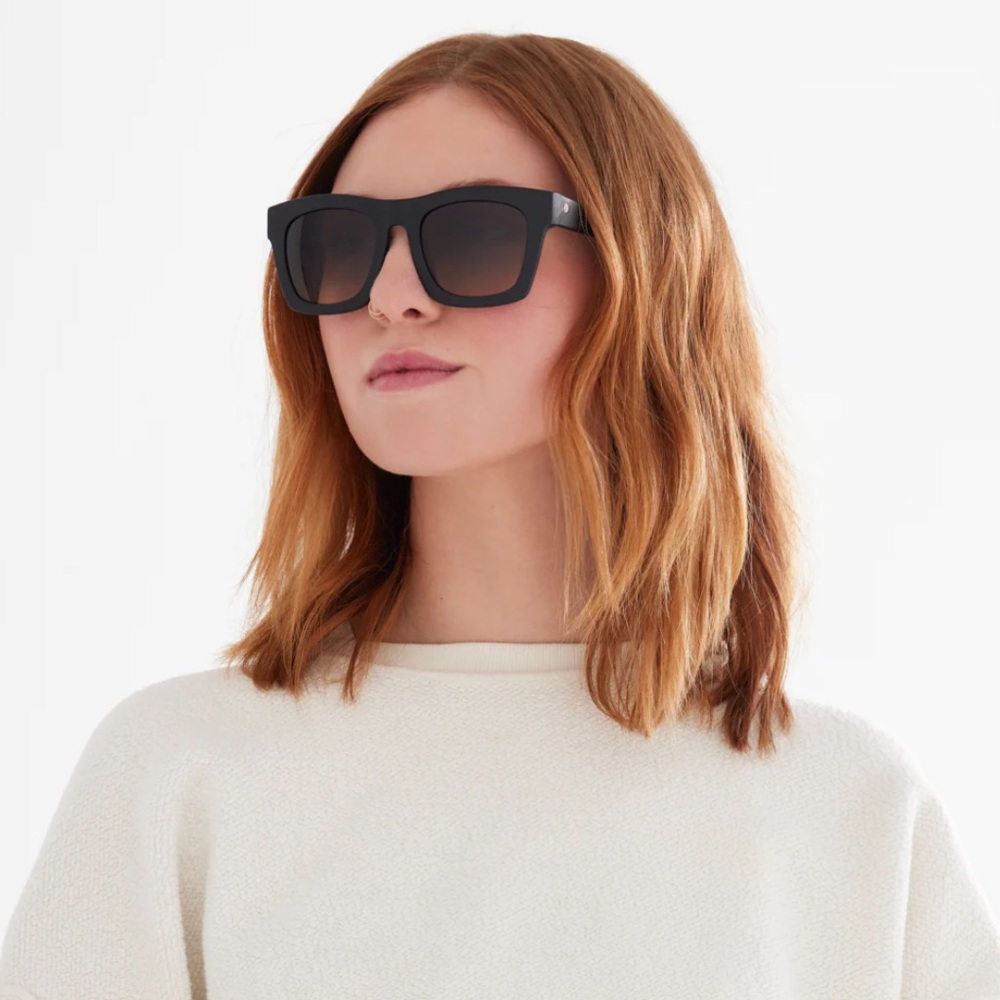 Electric Crasher Sunglasses in Matte Black